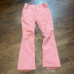 Burton lined ski/snowpants. Size medium.